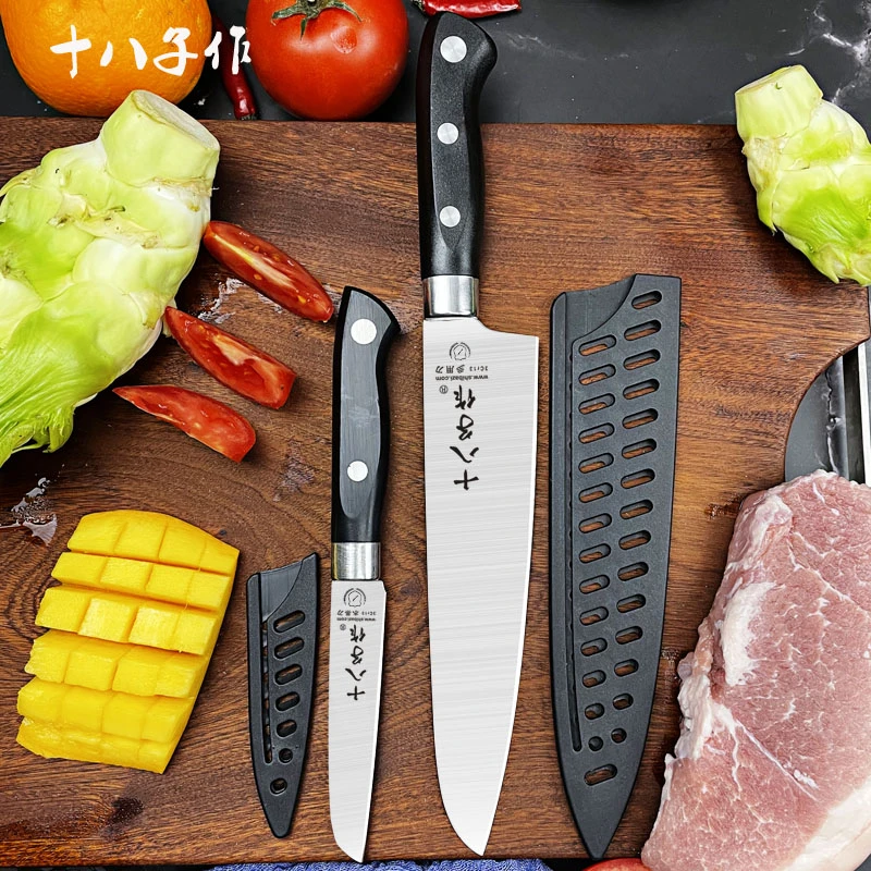 十八子作水果刀家用瓜果刀长款水果刀商用切瓜刀专业宿舍小刀具