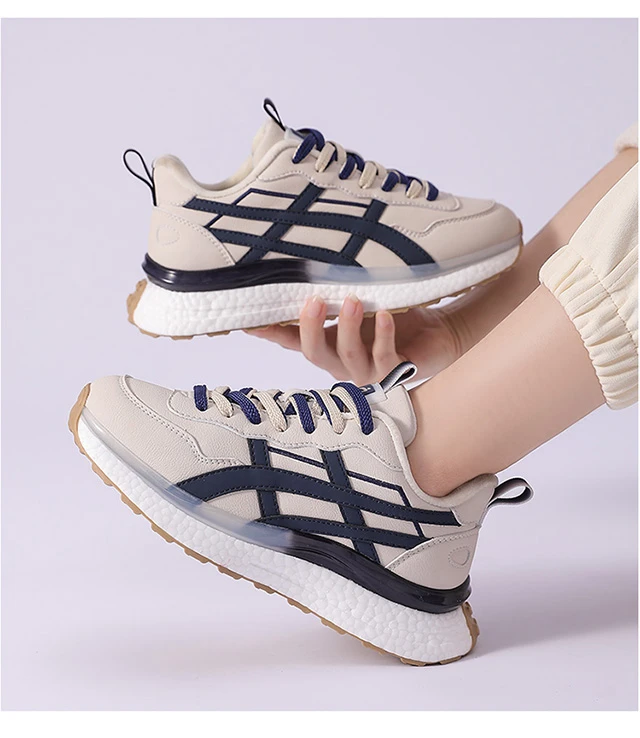 韩版生物电智能科技养生休闲鞋百搭运动韩版夏季多功能按摩仪厚底