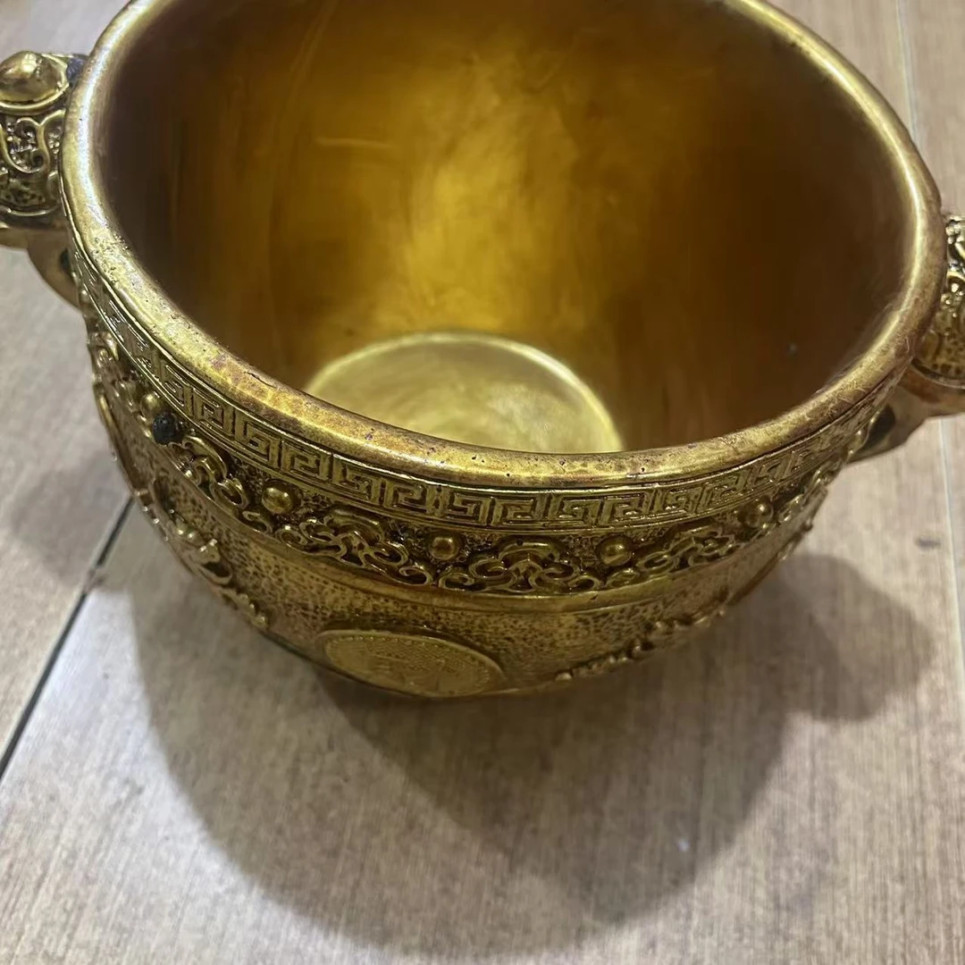 974----聚米 盆 家居摆件