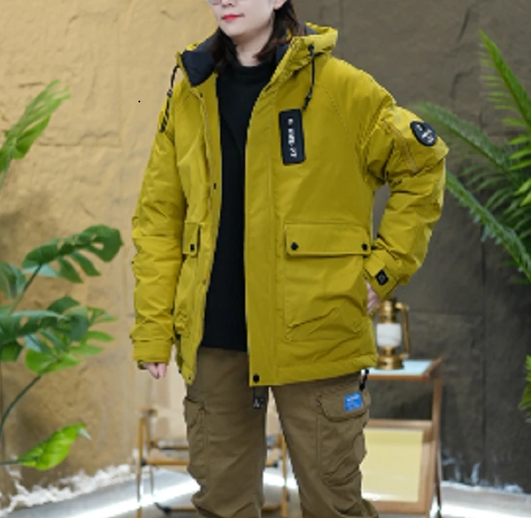 冬季百搭连帽920保暖户外休闲时尚鸭绒宽松防风男装羽绒服