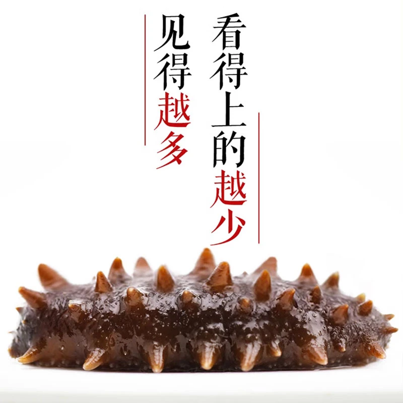 鲜食海参即食大连野生刺参海参正品辽参滋补孕妇老人独立袋装礼盒