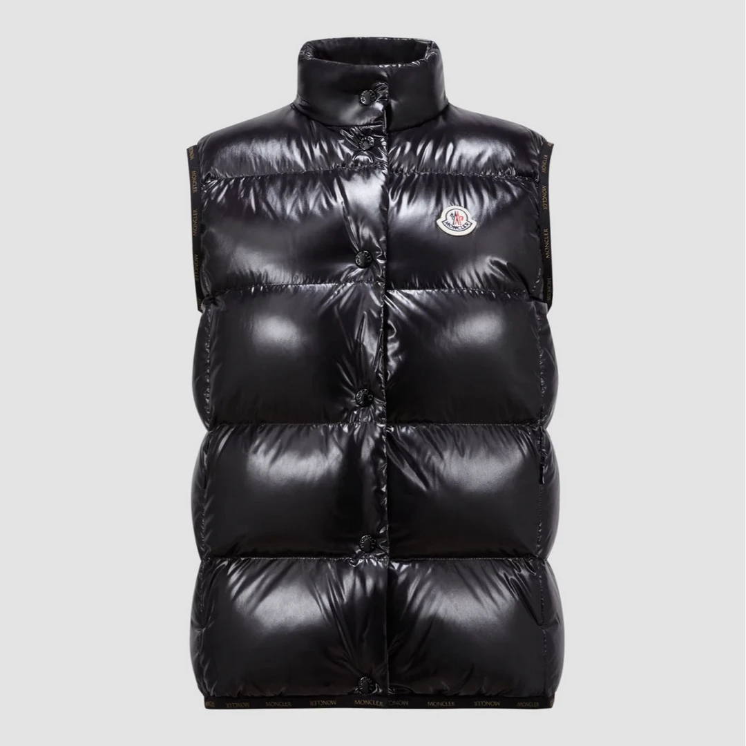 全新未使用 MONCLER 蒙口moncler女士简约羽绒马甲Badia
