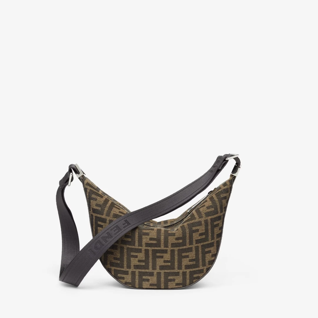 全新未使用 FENDI/芬迪 fendi 双F图案melon提花手袋