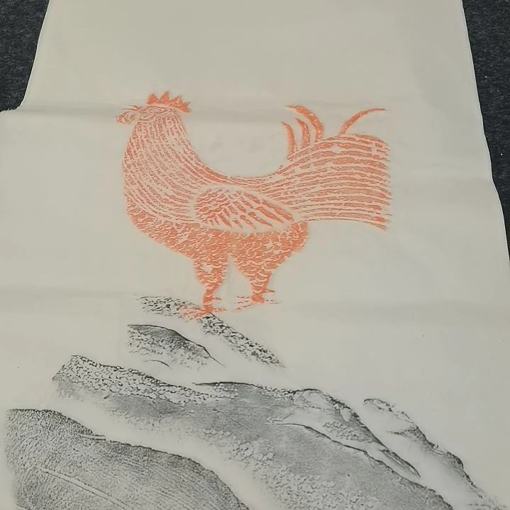 昌化石印石大吉图大吉利拓片一张