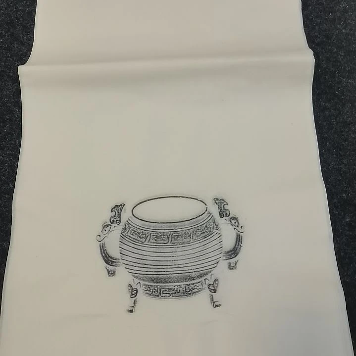 昌化石其他全形拓一张四尺四开的纸