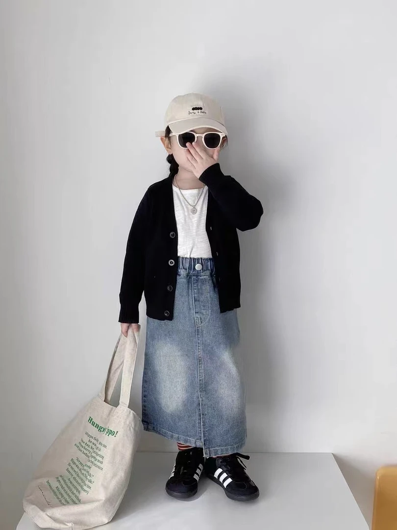 YN·单品链接~儿童秋季新款豹纹外套上衣T洋气～