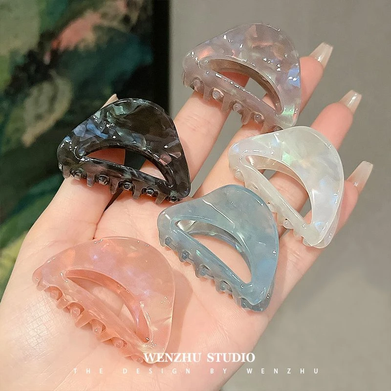 时尚醋酸抓夹韩国马尾发夹夹子头饰鲨鱼夹发卡