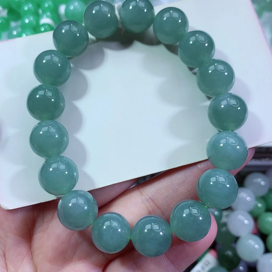 翡翠手链未镶嵌卡12