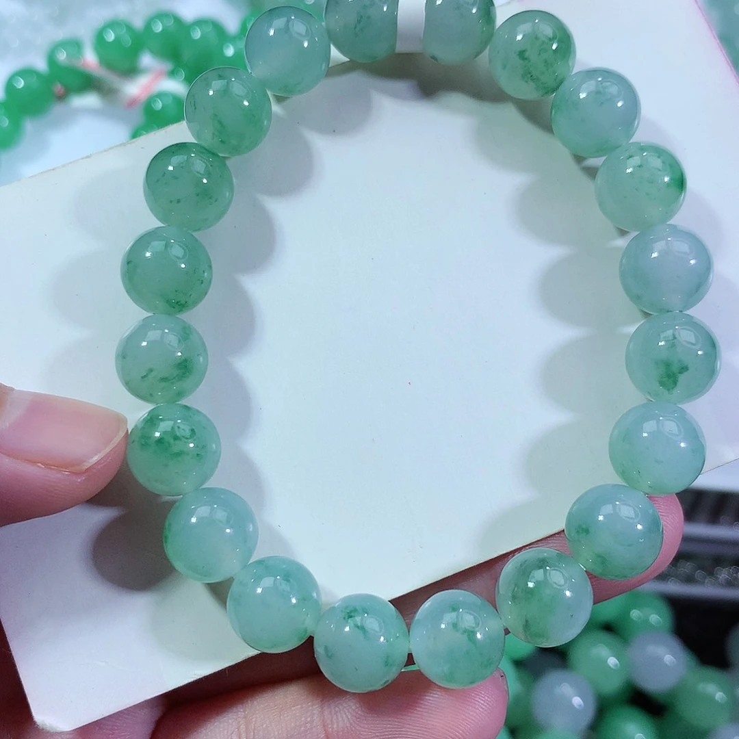 翡翠手链未镶嵌卡10