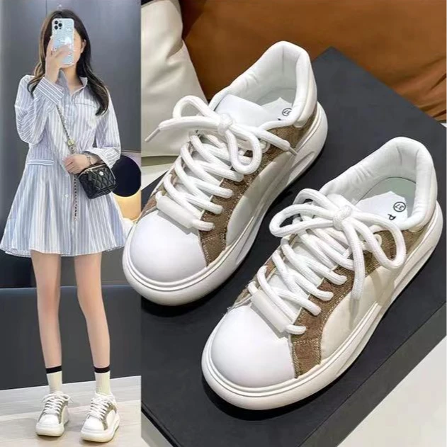 【阳阳补贴】2024新款厚底山茶花时尚百搭休闲鞋