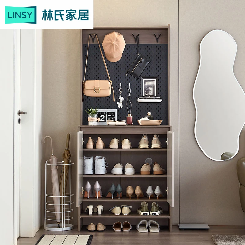 林氏家居入户门口过道鞋柜防尘鞋架多分隔层出租房家用OV4N PF