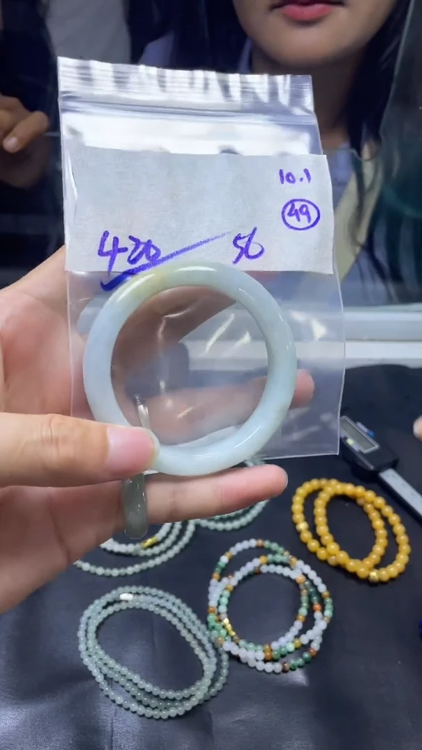 【闪购商品】定制翡翠未镶嵌毛货手镯需精细抛光