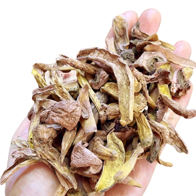东北野生红蘑碎 松树伞红蘑肉蘑500g包邮