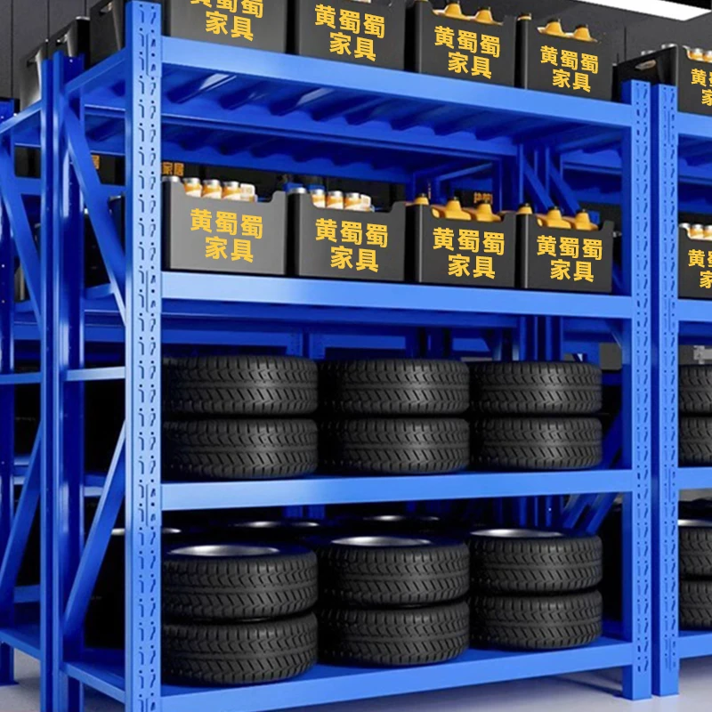 货架仓库置物架超强承重落地重型快递超市展示储物货物铁架子家用