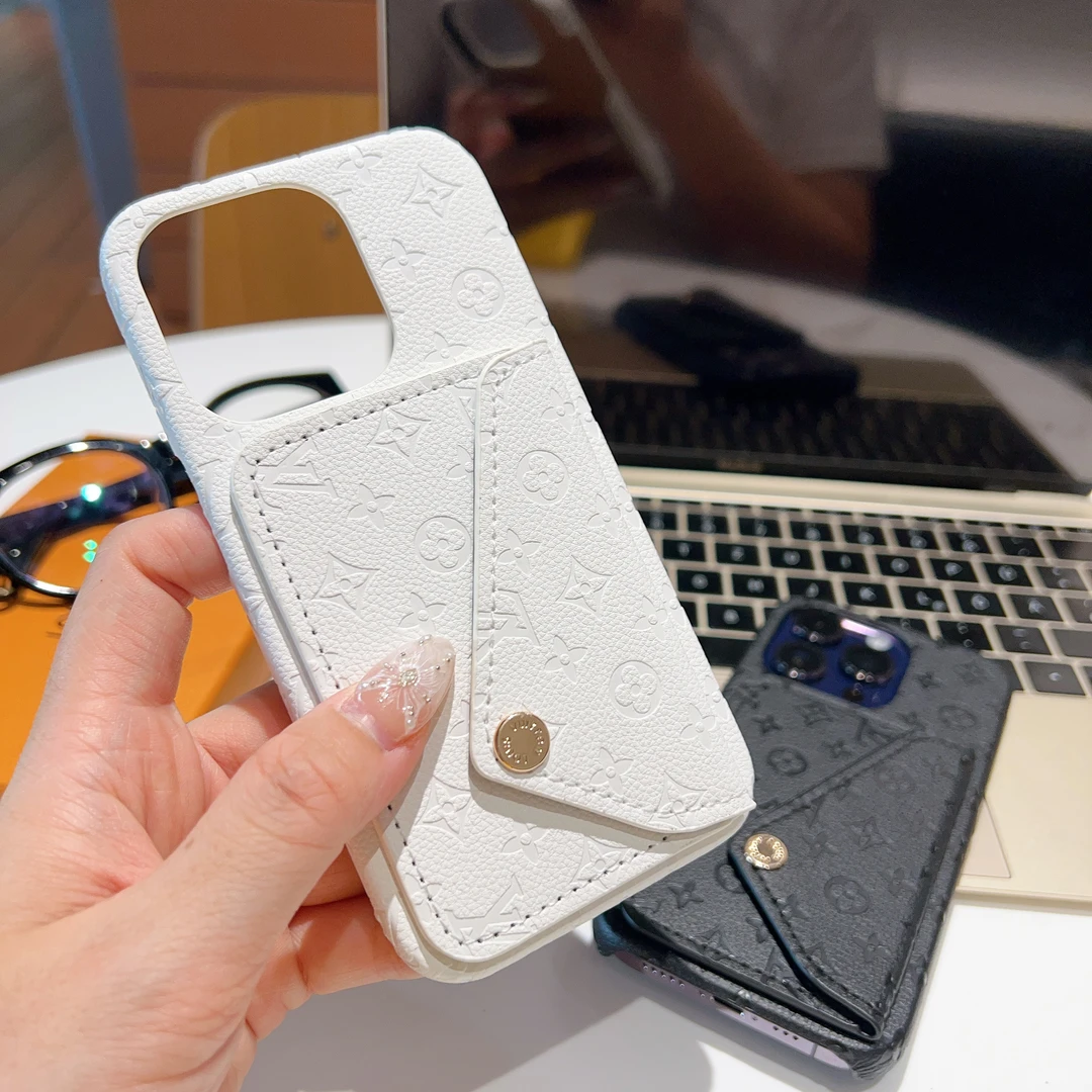 潮流质感黑白靠爆款适用iPhone11-14ProMax高定新款手机壳