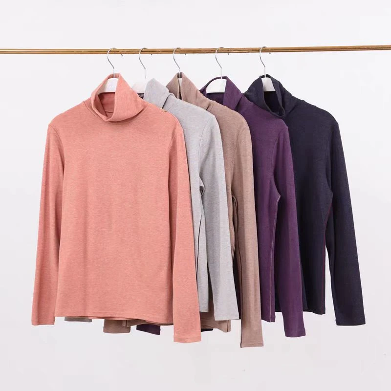 预  女士色纺馨思特外穿高领上衣  货号DWF71020   1月13日