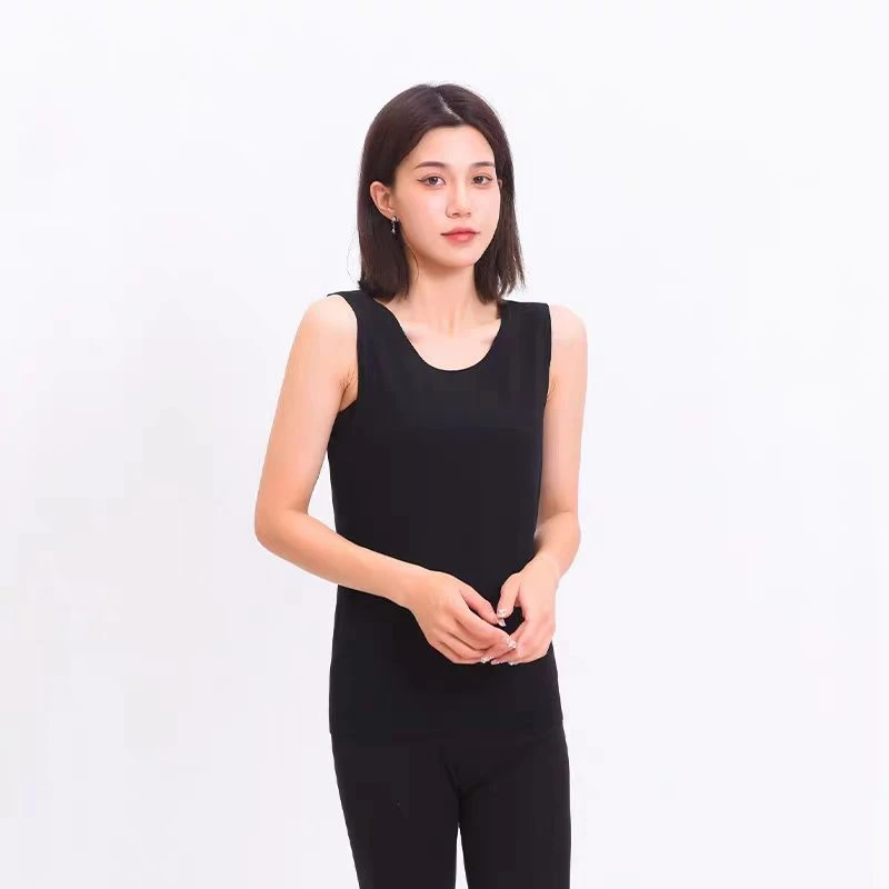 大庆仓 女士美雅碧磨绒随意裁基础背心  货号DWF521200  P6-14