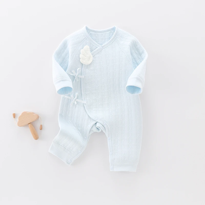 （新生儿）洁白翅膀 宝宝纯棉柔软保暖蝴蝶衣可爱秋冬季新生婴幼儿