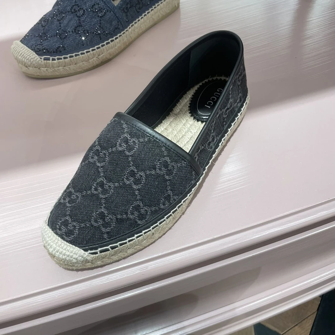 GUCCI/古驰gucci  渔夫鞋 黑色