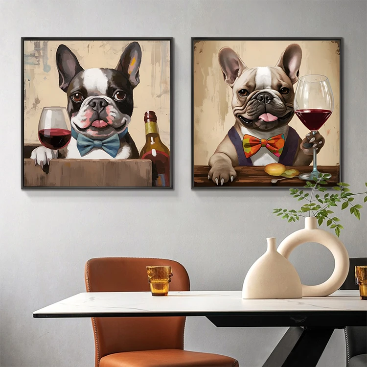 DC/蒂彩【品味生活(萌宠)】动物创意手工十字绣diy钻石画餐厅卧室