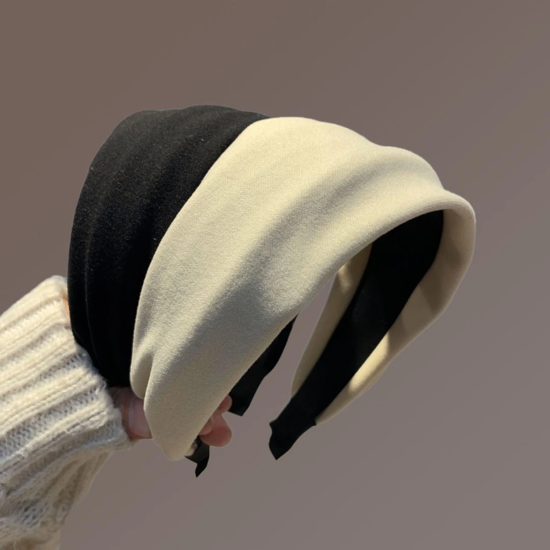 发箍宽边韩国头饰发卡宽边时尚头箍遮白头百搭外出简约防滑发带女