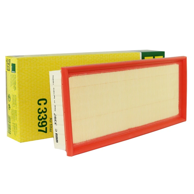 曼牌滤清器C3397空气格滤芯原厂品质适用奔驰 CLS/GL/SL AMG空格