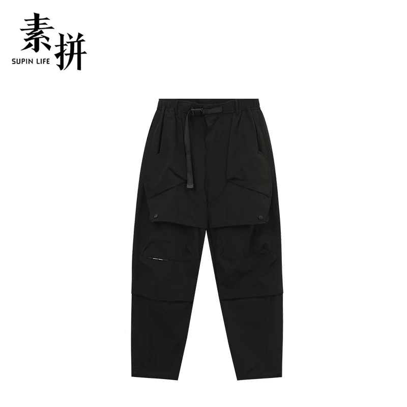 素拼休闲裤SPBXK423101AM-SPBXK423101BM