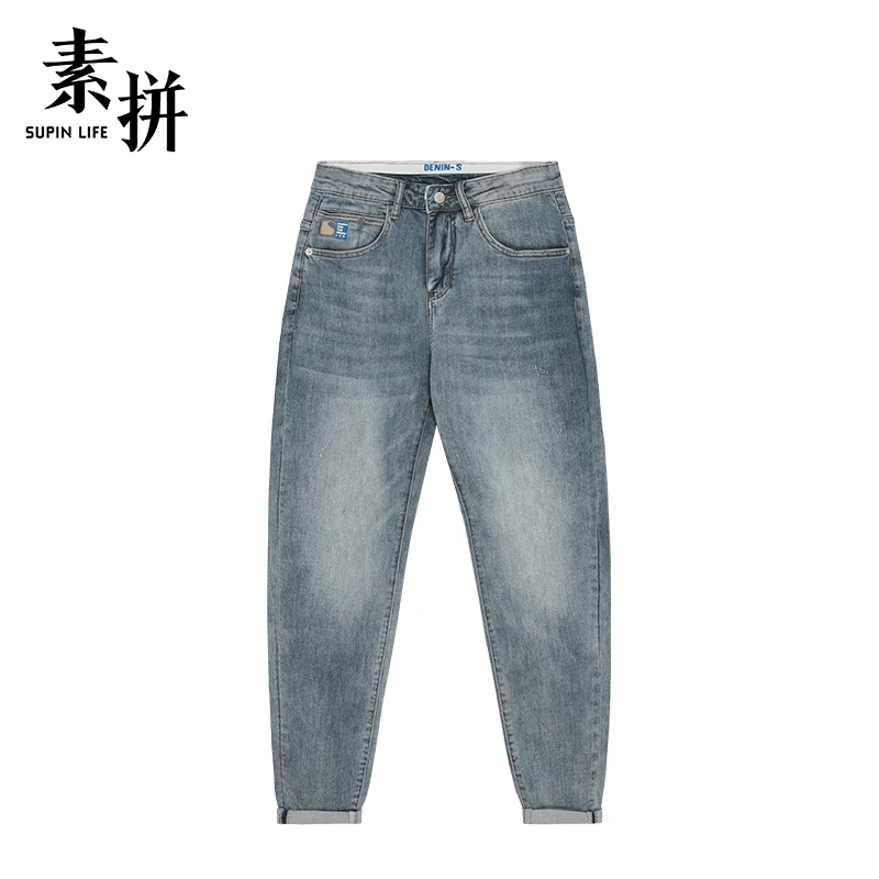 素拼牛仔裤SPBZK329031AM