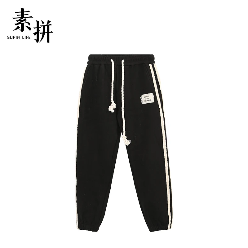 素拼休闲裤SPBXK257706AM-SPBXK257706BM