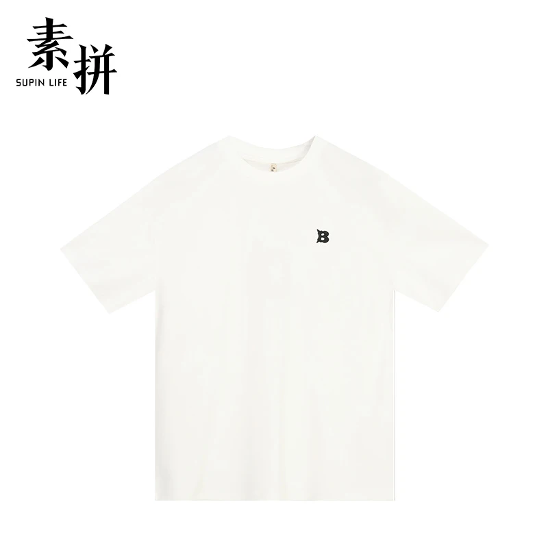 素拼T恤SPMADT235053A-SPMADT235053B