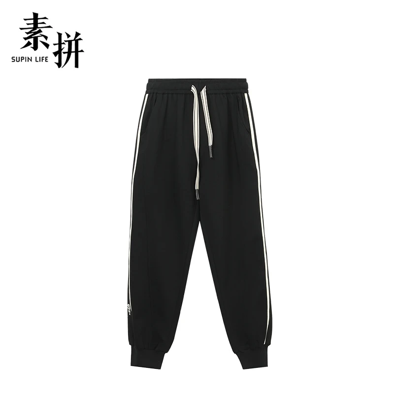 素拼休闲裤SPBXK323197AM-SPBXK323197BM