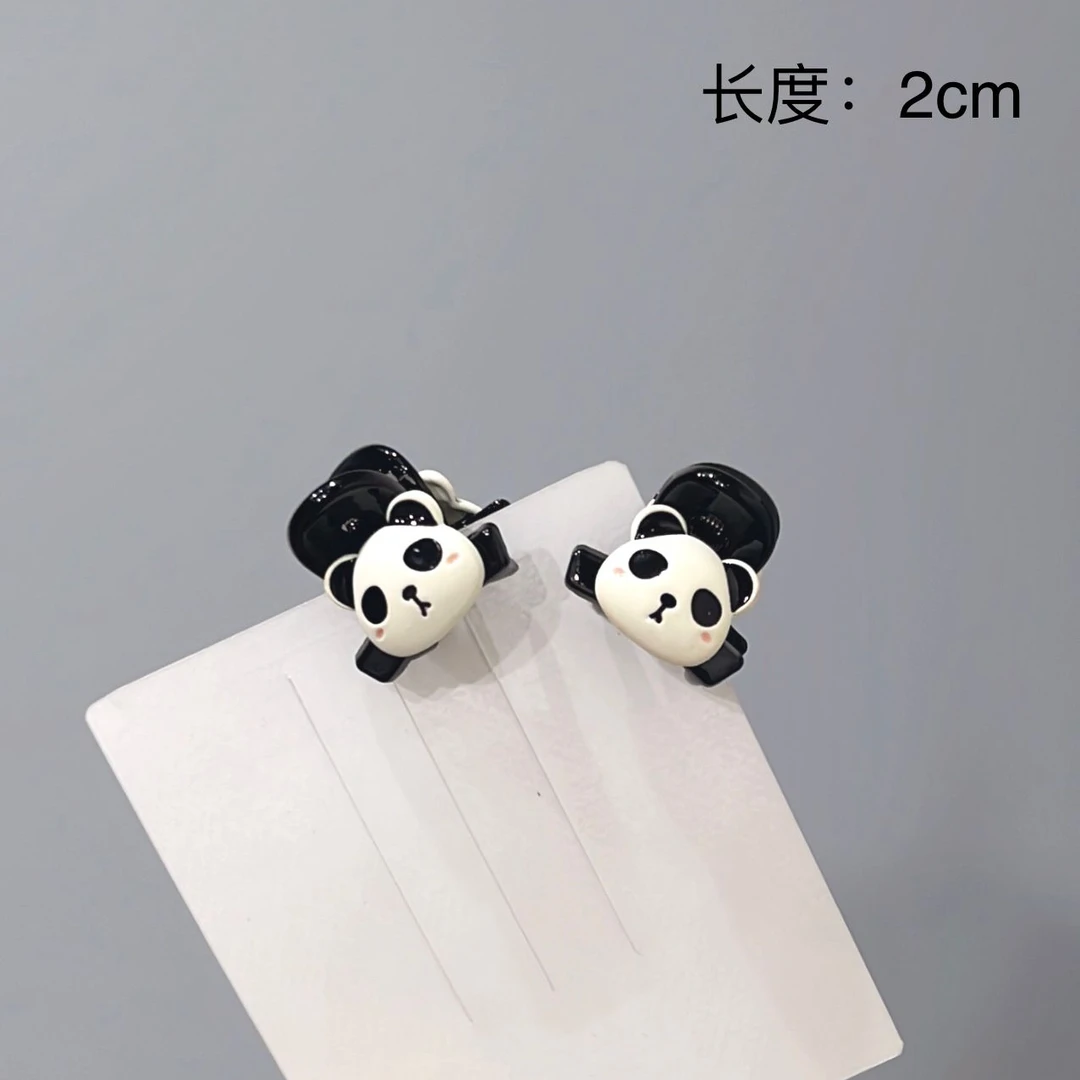 BAOSHATI/宝莎缇F-568俏皮可爱百搭小熊猫公主头刘海小夹子2厘米