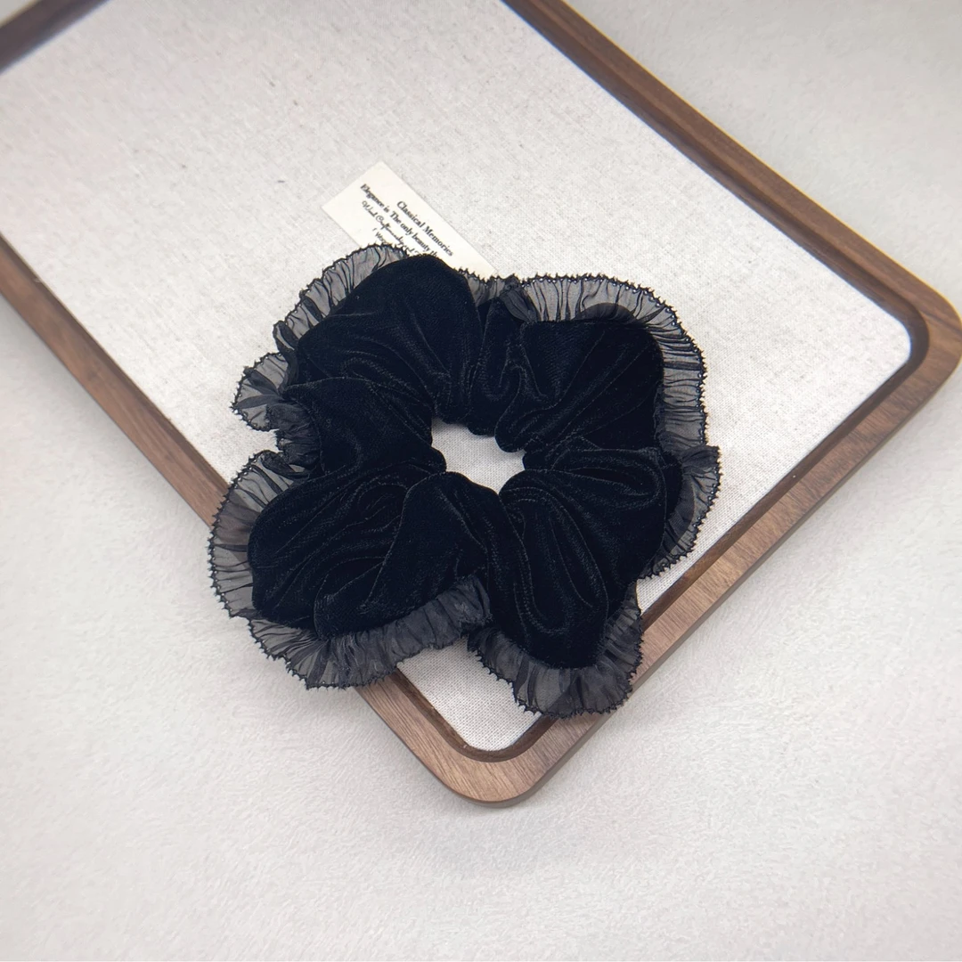 BAOSHATI/宝莎缇F-213秋冬丝绒发圈