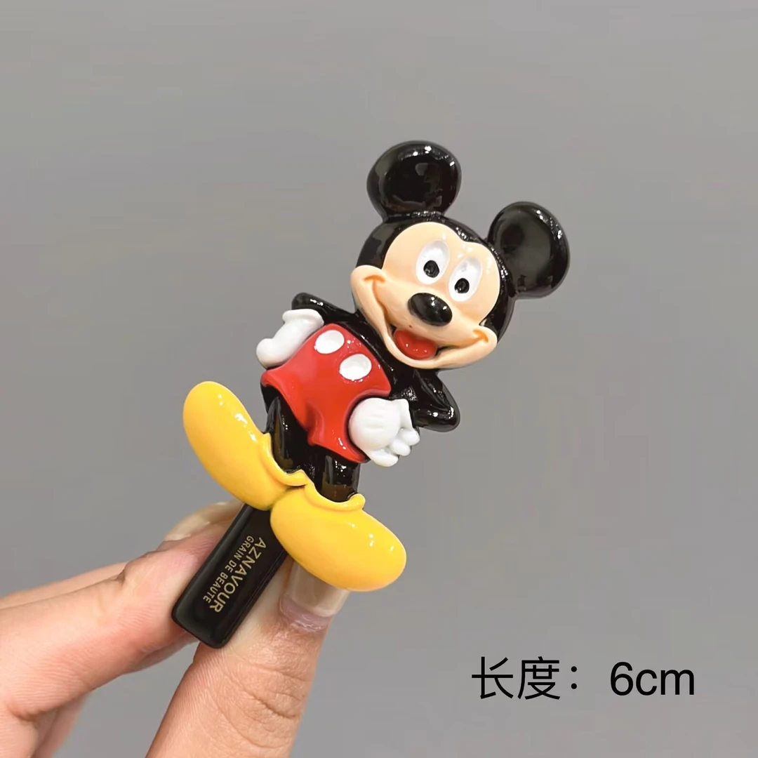 BAOSHATI/宝莎缇F-163韩版甜美可爱米奇刘海碎发夹鸭嘴夹6厘米