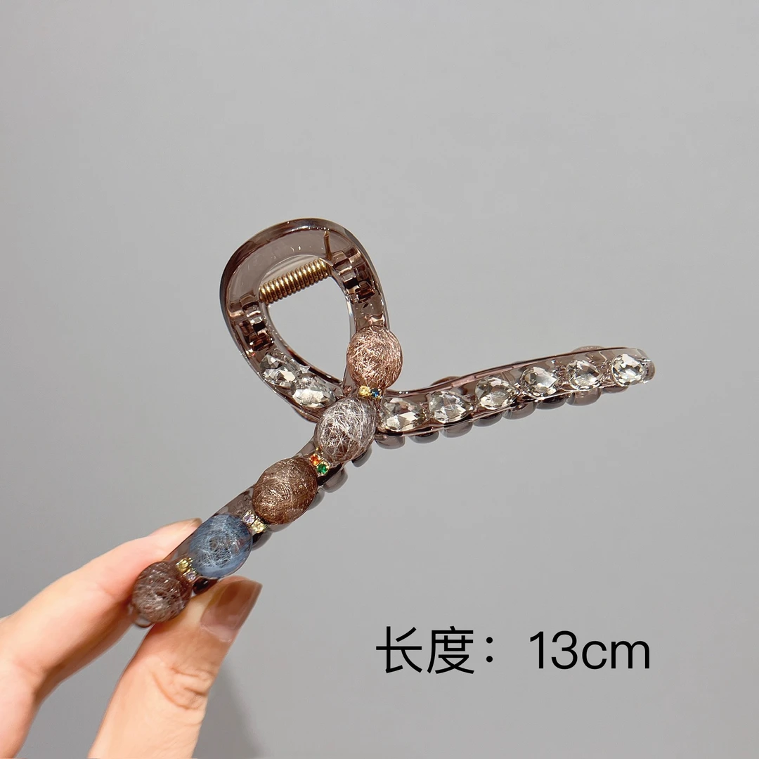BAOSHATI/宝莎缇F-742时尚百搭设计师款大号抓夹13厘米
