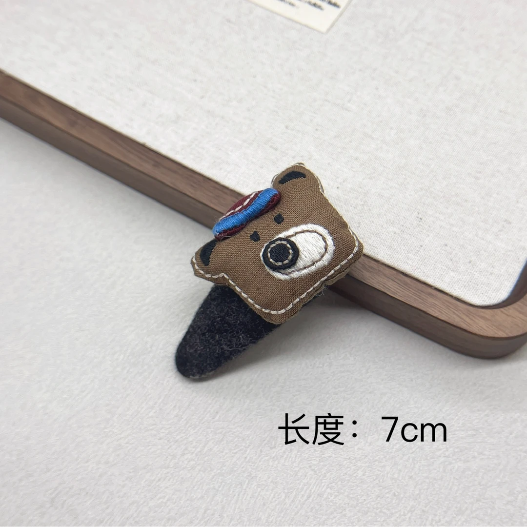 BAOSHATI/宝莎缇F-766韩版小熊碎发夹BB夹