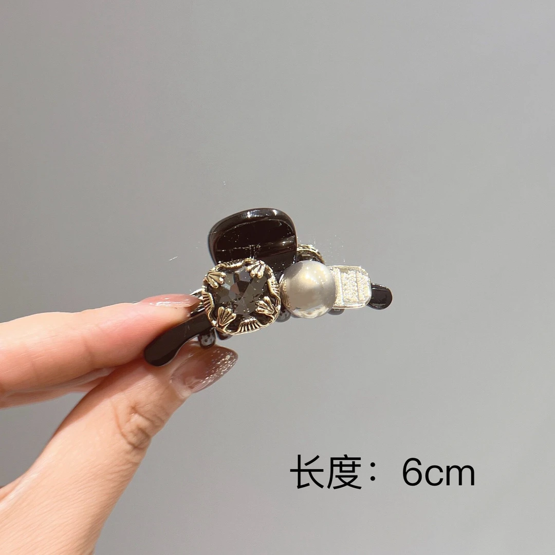 F-177中古风刘海小夹子后脑勺小抓夹