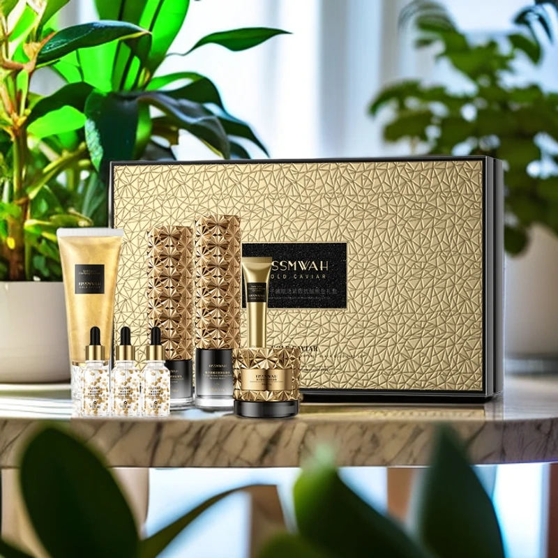 KISSMWAH黄金鱼子酱赋活紧致抗皱黑金礼盒