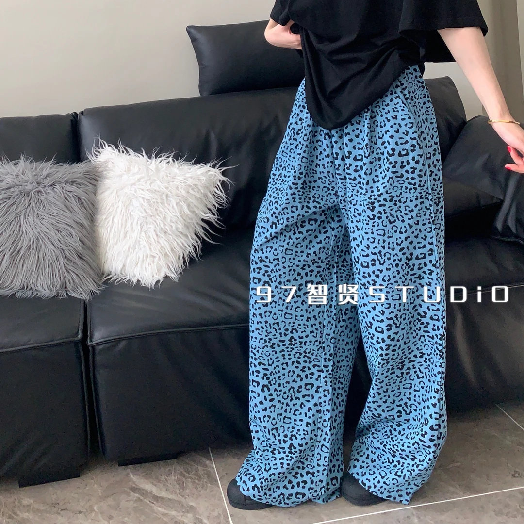 智贤 【博主风薄款夏季防晒豹纹裤】