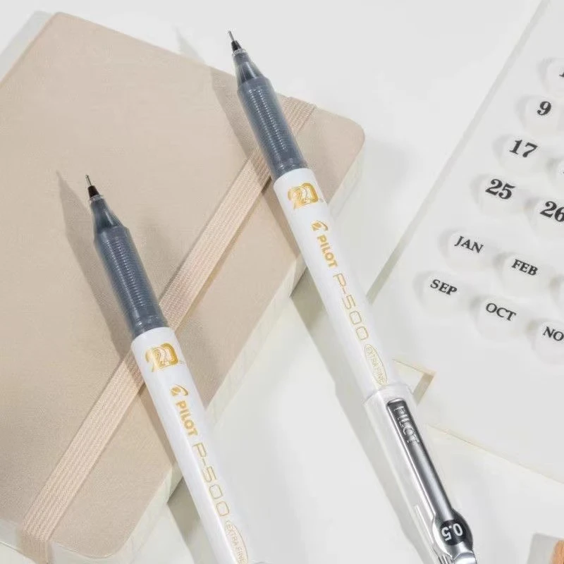 新品PILOT百乐P500金标限定针管中性笔直液式考试水笔