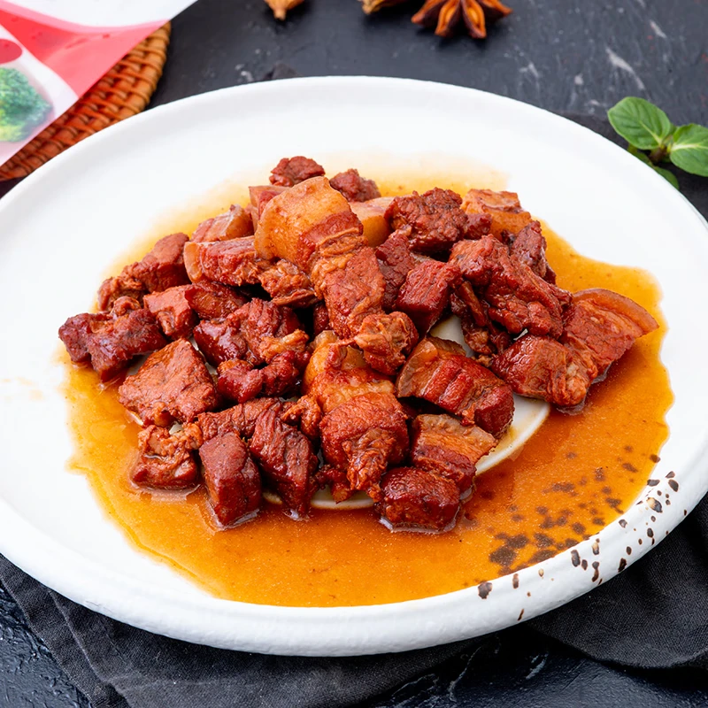 红烧肉袋装家庭装加热即食红烧肉料理包预制菜懒人方便菜观赛搭子