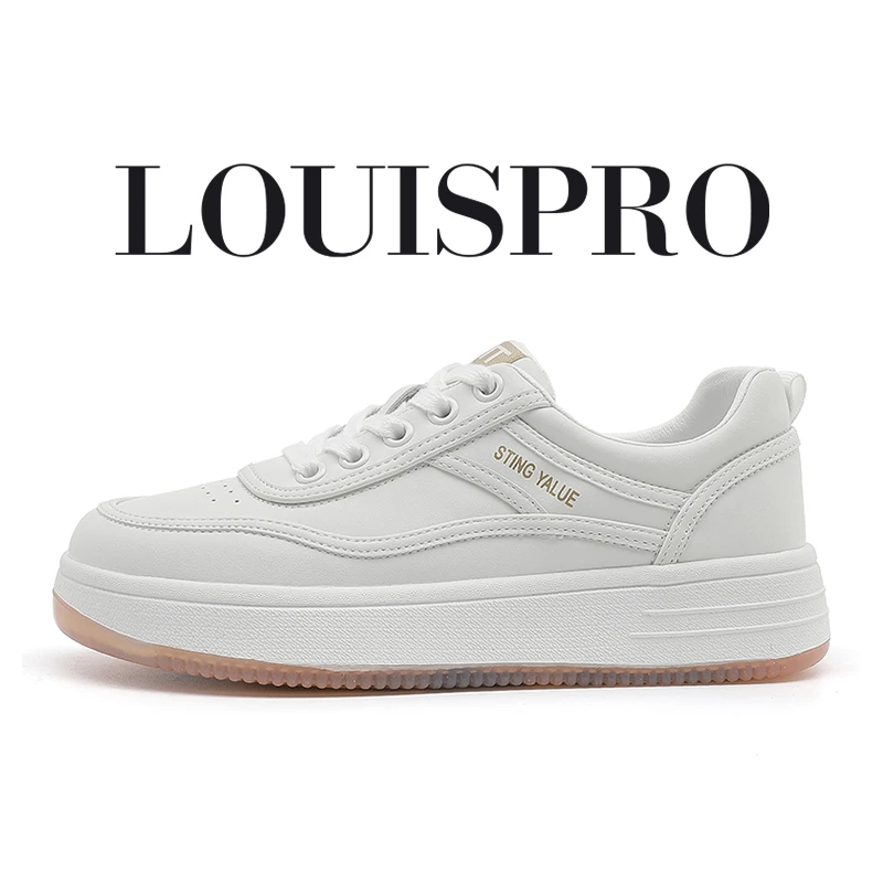 【LOUISPRO品牌】时尚休闲鞋板鞋潮流运动鞋女鞋百搭小白鞋女士
