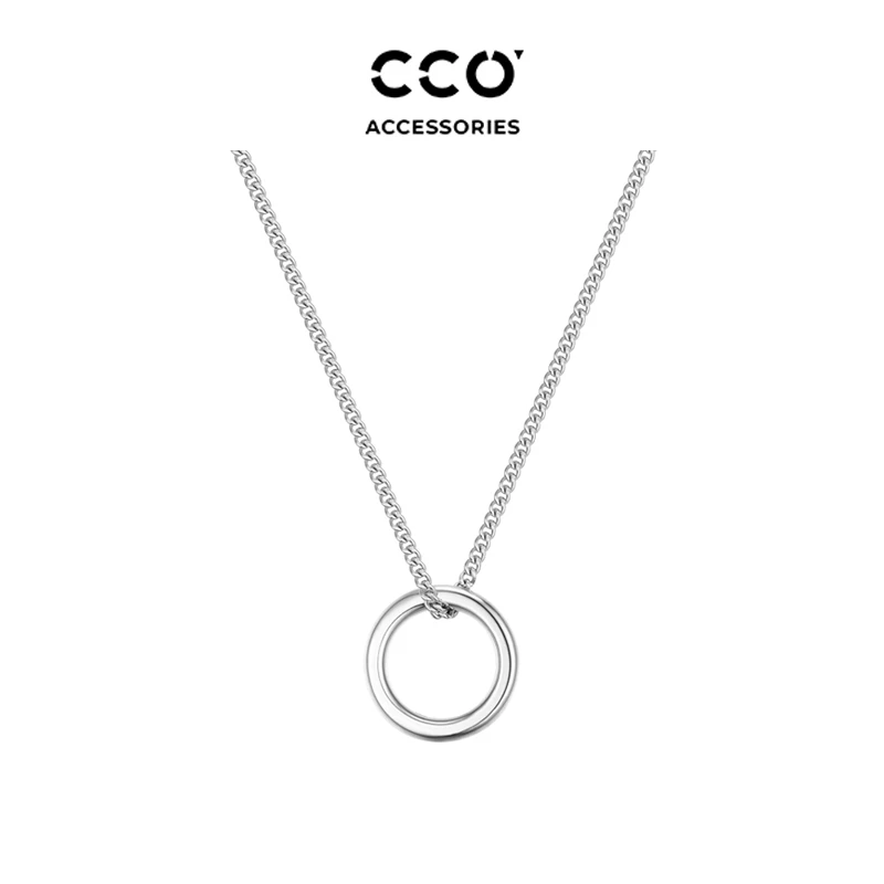 Cirocco 钛钢项链 莫比乌斯圆环项链素款简约时尚小众男生配饰ins