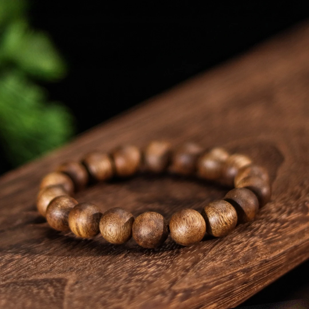 棋楠沉香 18颗*12mm 单圈手串 八分沉