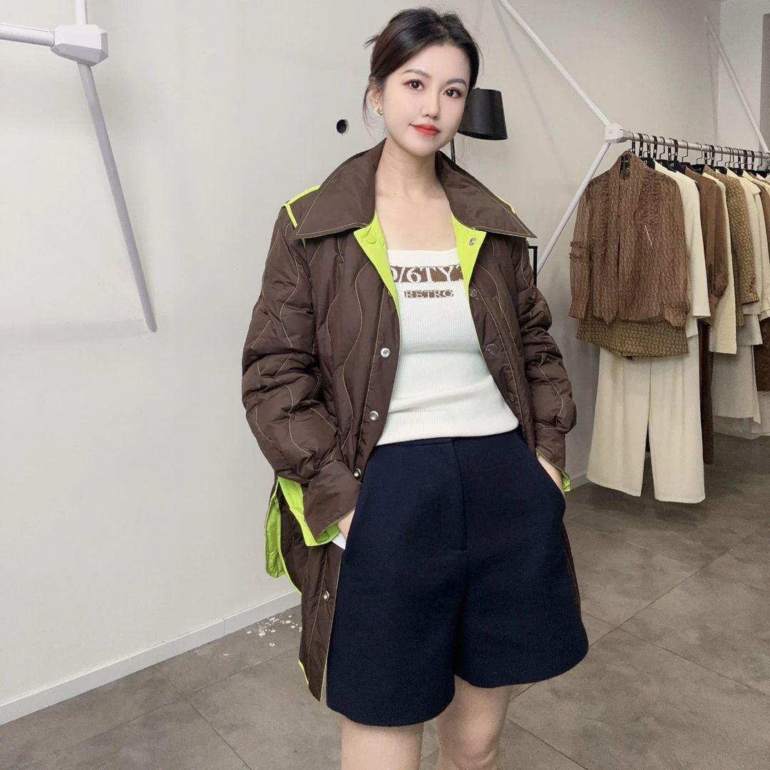 轻奢女装秋冬厚外套