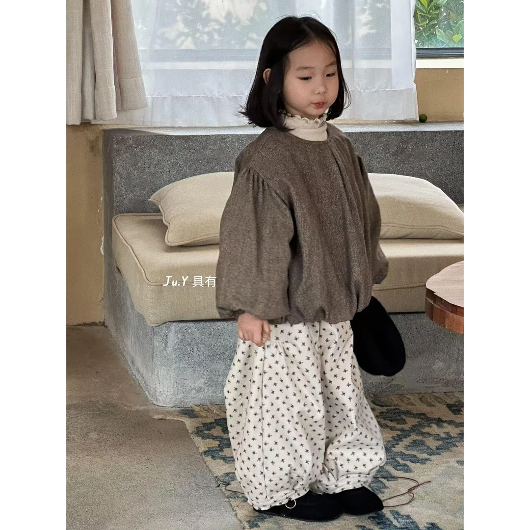 88038【具有】混纺套头棉衣