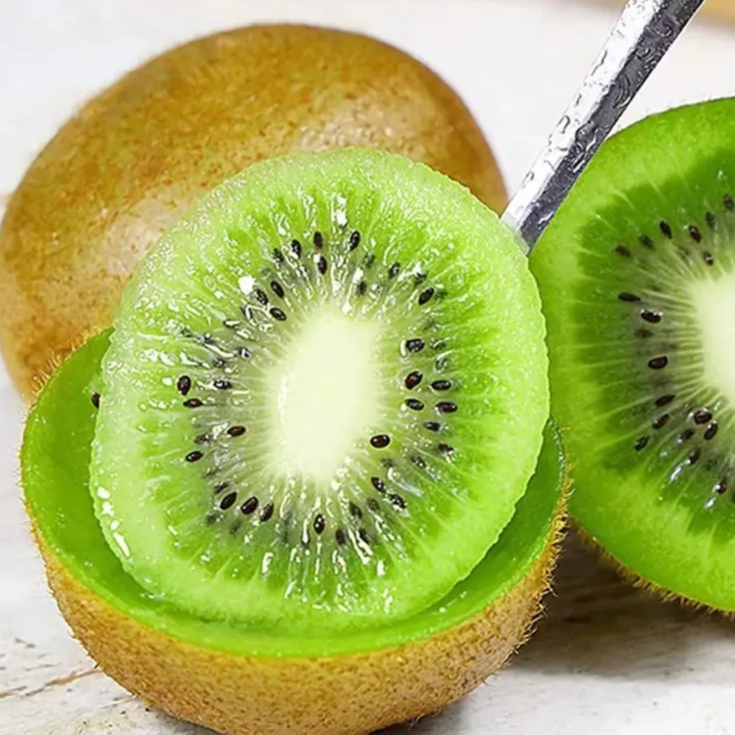 老牛推荐 即食翠香猕猴桃 1件3盒共3斤 每盒6粒1斤 快递包邮