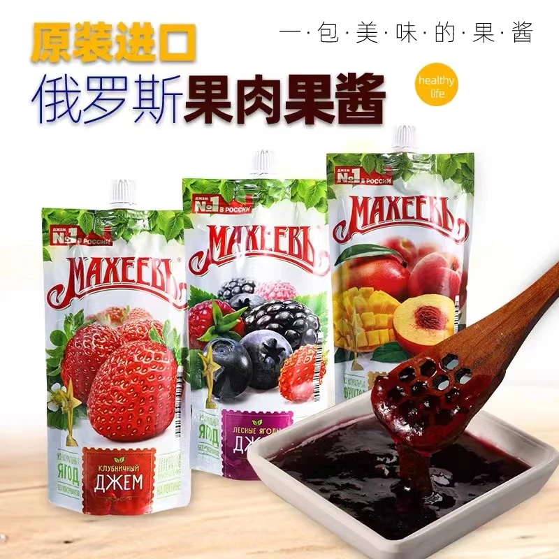 俄罗斯果肉果酱 300克