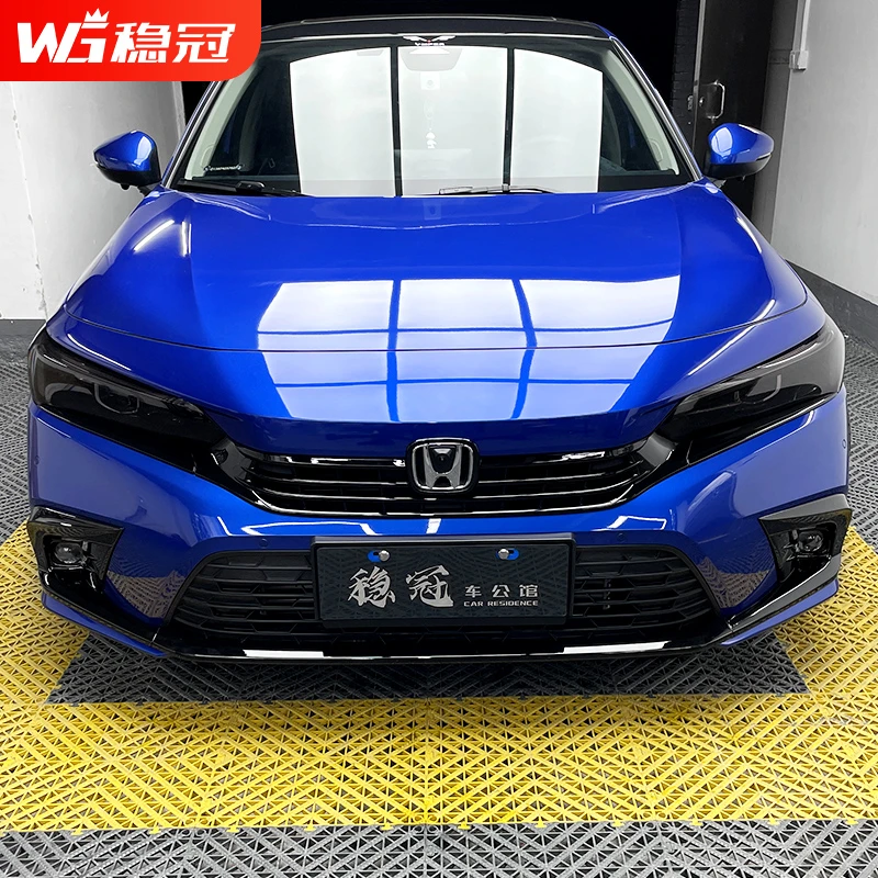 稳冠十一代思域前后雾灯罩框23-25款前杠饰条装饰中网外饰改装