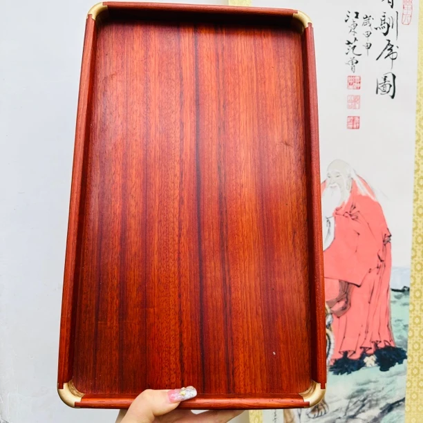 22✖️36实木红木干泡盘长方形大号简约大红茶盘茶道茶泡